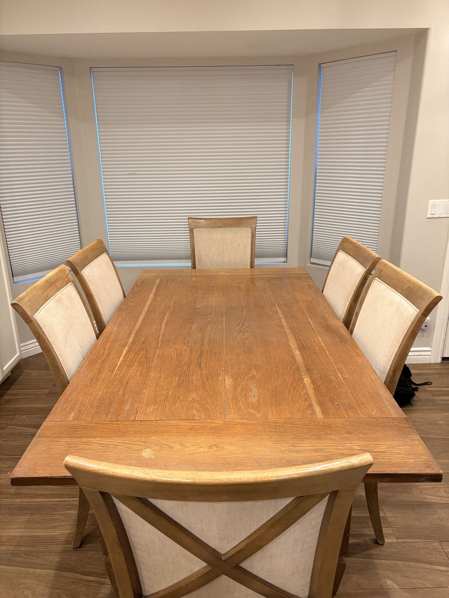 Dining Table 6 Chairs
