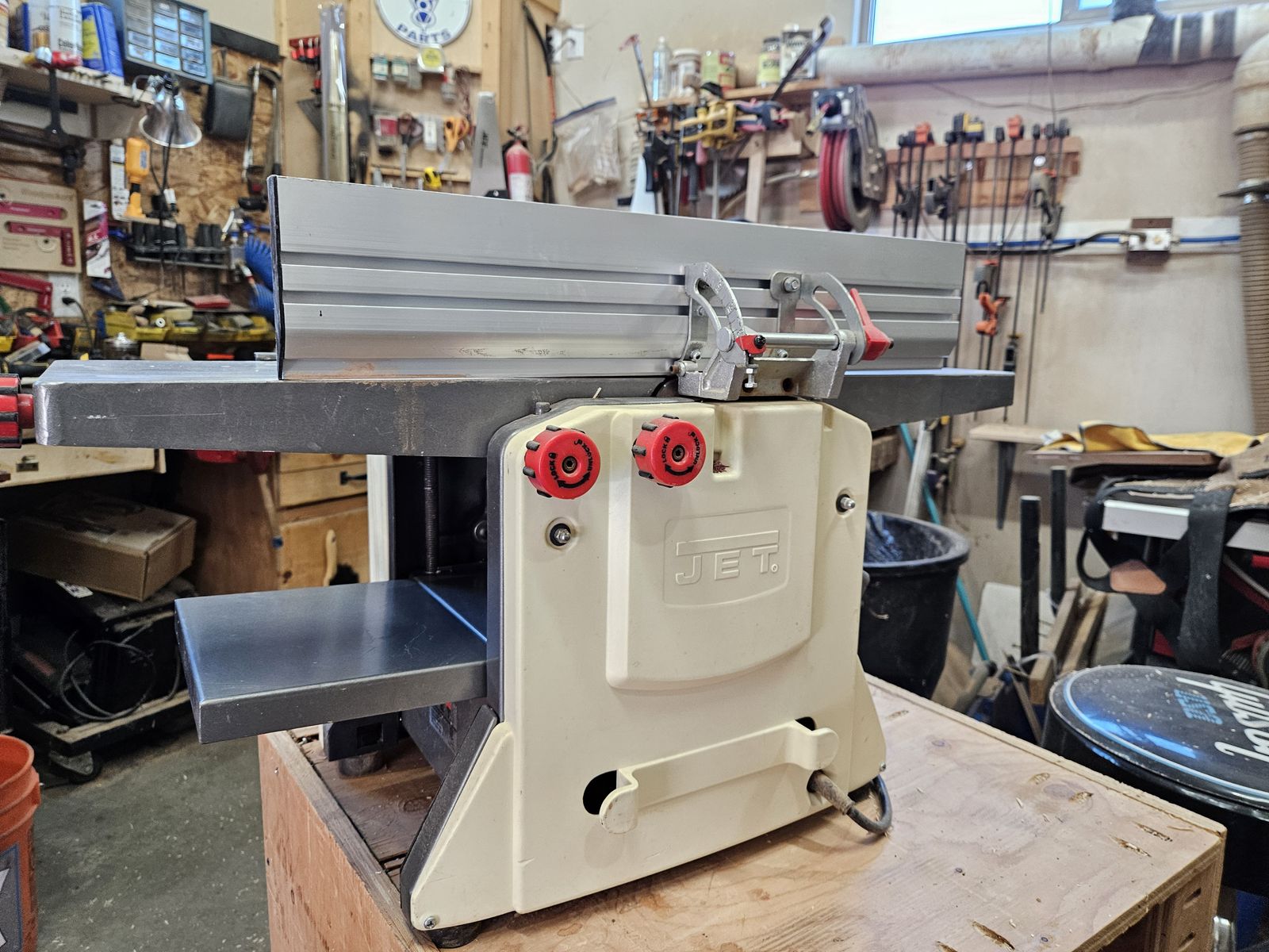Jet planner and jointer combo