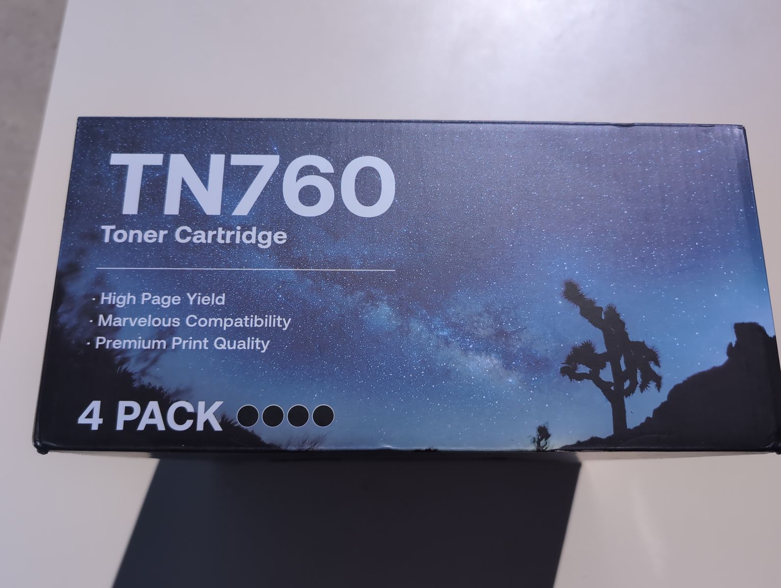 New Brother TN760 High Yeld Printer Ink Cartridge