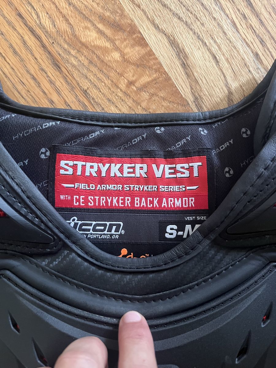 Icon Stryker Vest Motorcycle Armor