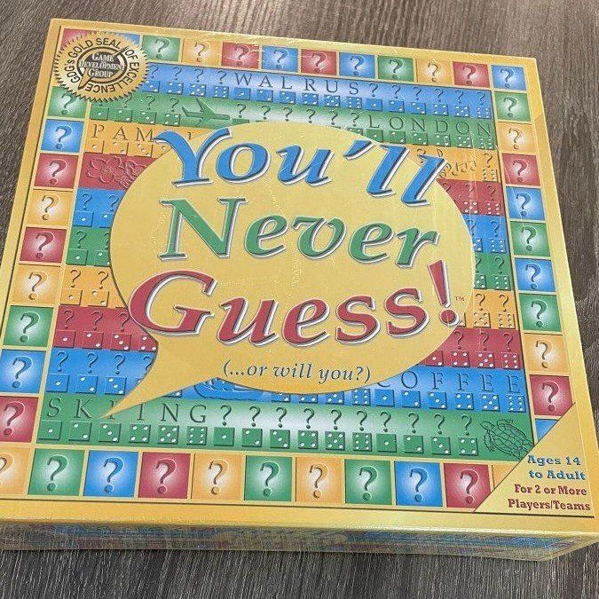 You'll Never Guess board game