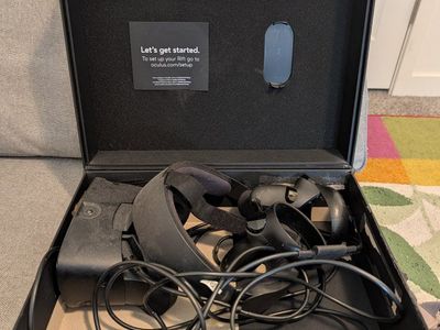 Oculus Rift VR Headset with Touch Controllers & Sensors - Complete System, UsedExcellent