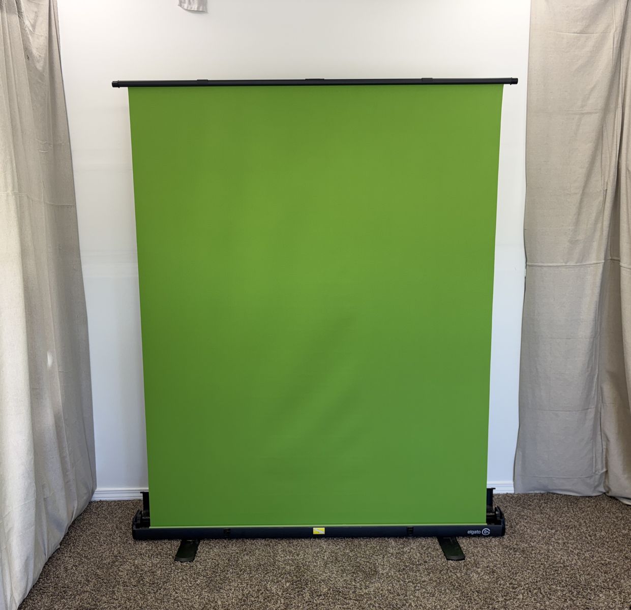 DELIVERY - 75 X 60 - PORTABLE, POP-UP Green Screen