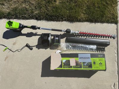 Greenworks 24" Commercial Hedge Trimmer