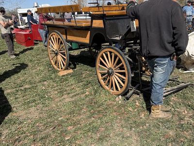 Horse drawn wagon