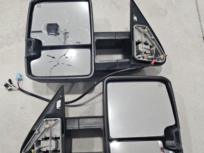 03-06 07 Chevy Silverado GMC Sierra Tow Mirrors Tahoe