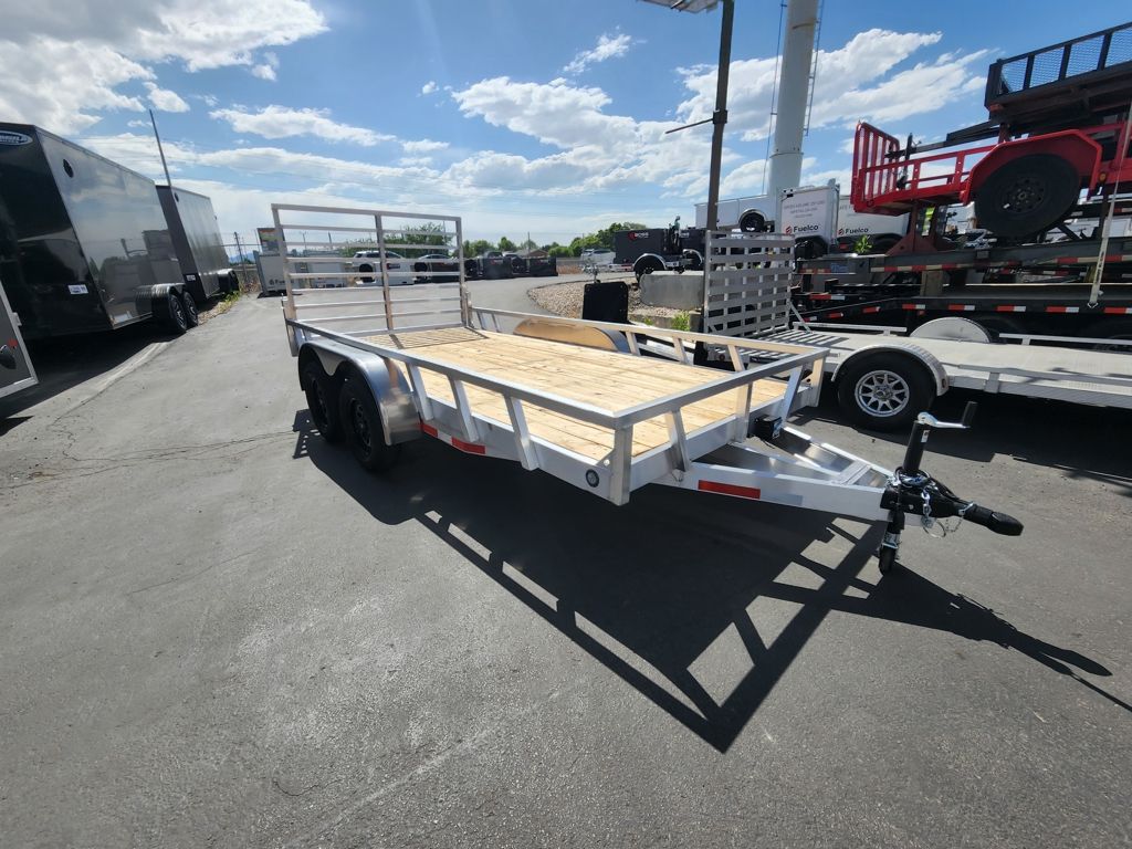2026 Baughman Products 7X14 RG Angled Bar 7K Aluminum ATV Utility Trailer