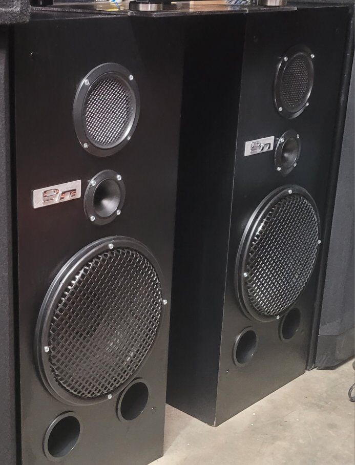 D_N 12 inch 3 way speakers