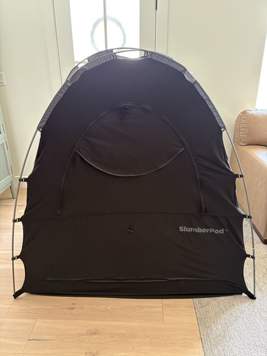 SlumberPod Portable Privacy Canopy Sleep Tent for Babies and Toddlers - Black