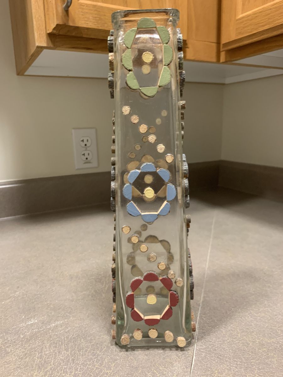 Custom decorative vase