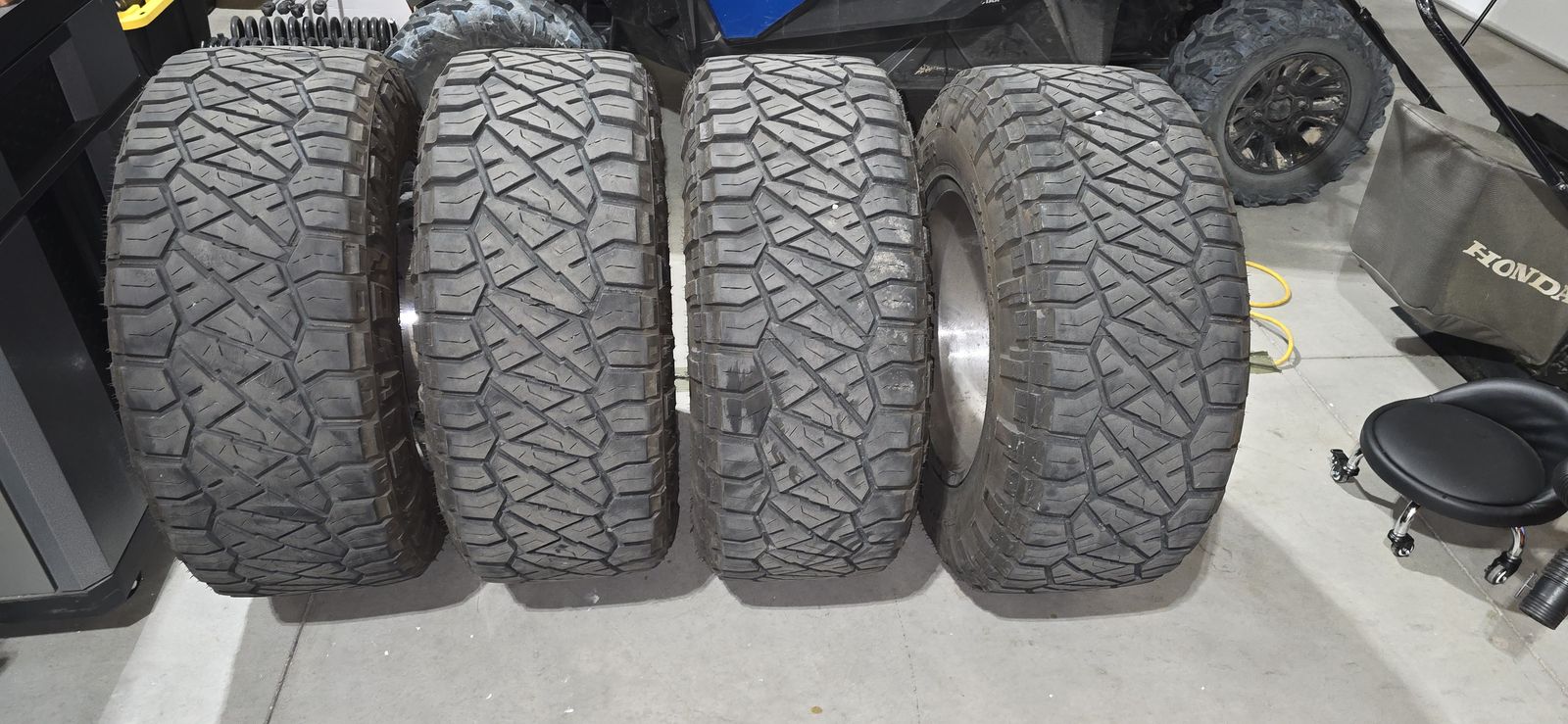 Wheels and tires