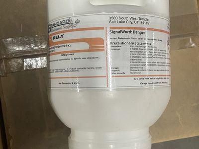 Rely Commercial Solid Dish Detergent - 8 lb