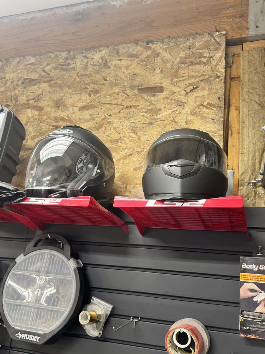 Helmet Display Shelf