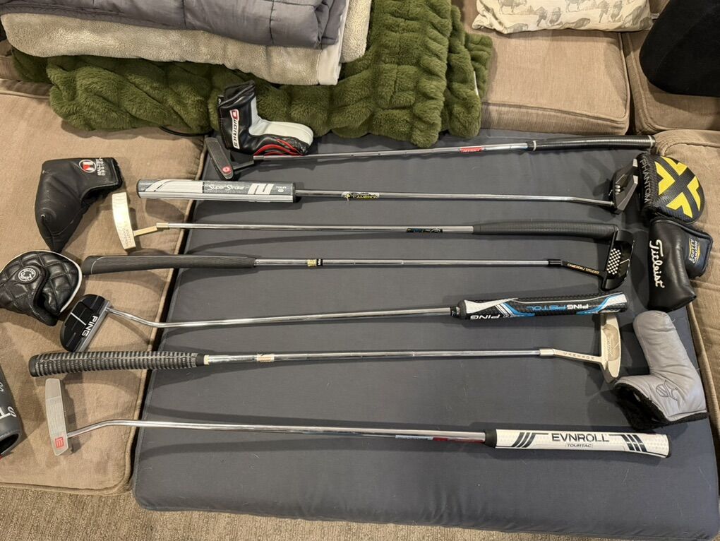Golf Putters various Scotty, Ping, EvnRoll, Odysse