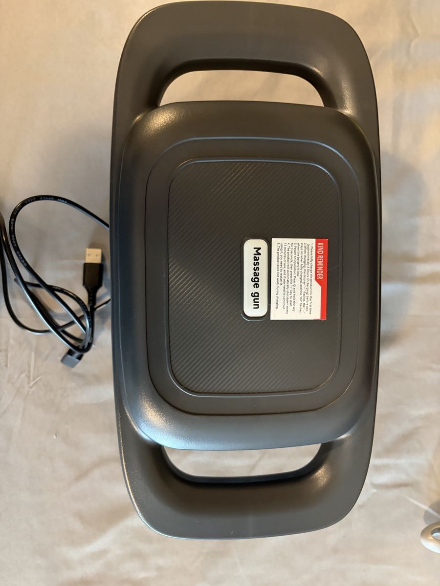Massage Gun Deep Tissue Muscle Massager Electric Handheld Rechargeable