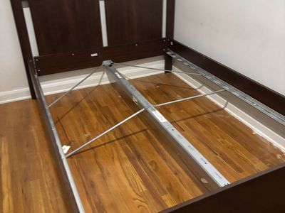 Bed frame and mattress
