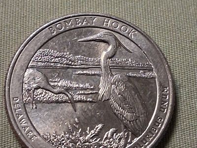2015 Delaware Bombay Hook National Wildlife Refuge Quarter - America the Beautiful Series