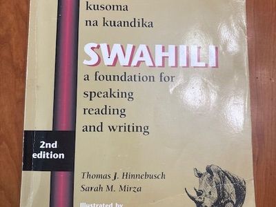 Swahili - a foundation for speaking, reading, and writing