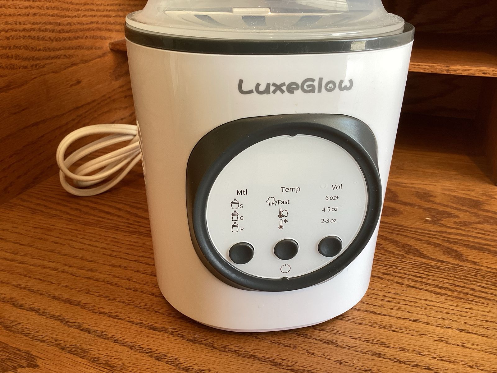 LuxeGlow Bottle Warmer / Sterilizer