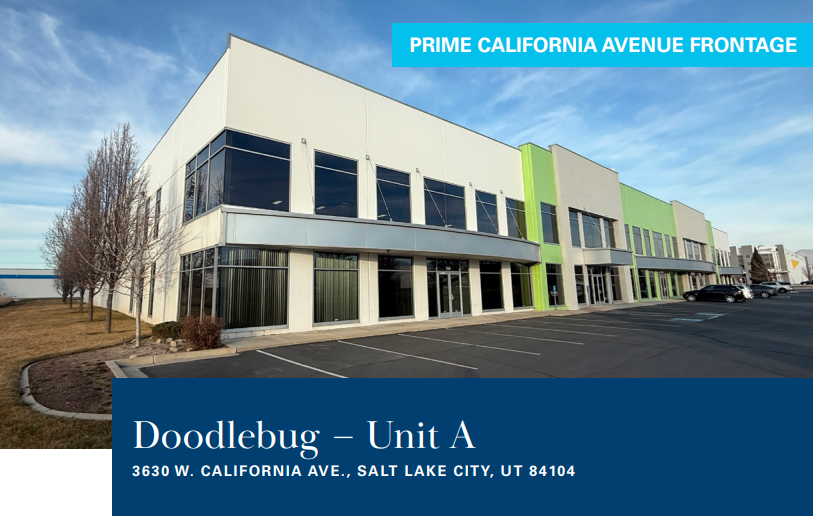 For Lease | 16,300 SF Office/Warehouse Space on California Ave - Salt Lake City