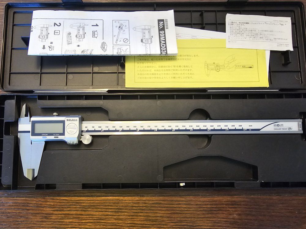 Mitutoyo 12" coolant proof digital calipers