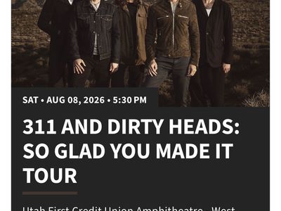 311 and Dirty Heads - So Glad You Made It Tour