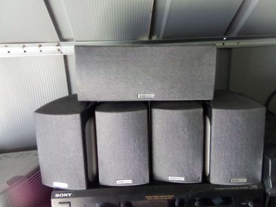 Polk Audio RM6750 5.1 Home Theater Speaker System with Subwoofer - Gray