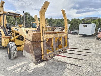 universal 5 spear bale fork for 2 bales