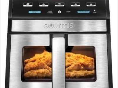 New Gourmia 8-Quart Digital Air Fryer with Window