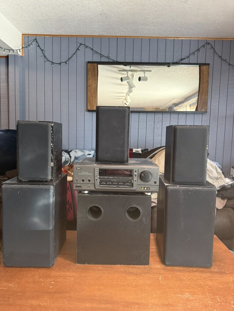 Quasar Home Theatre Sound System With RCA AV