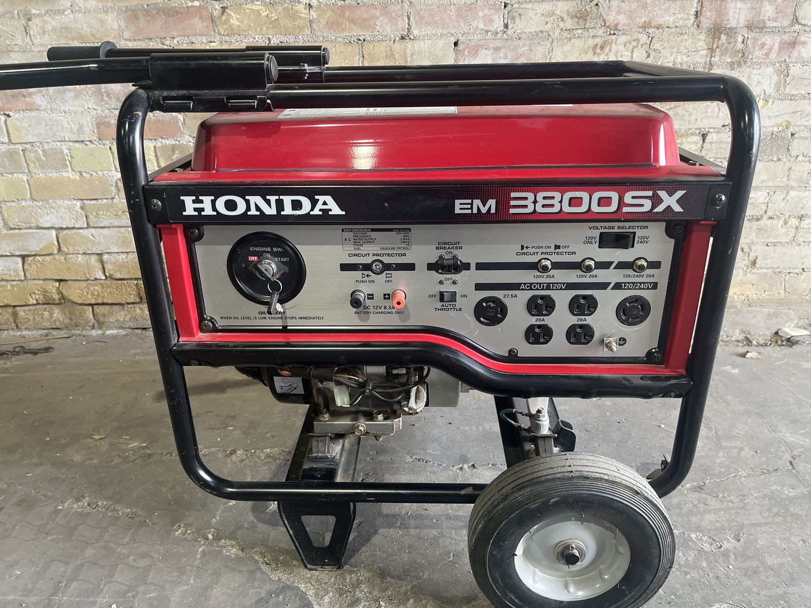 Honda EM 3800SX generator