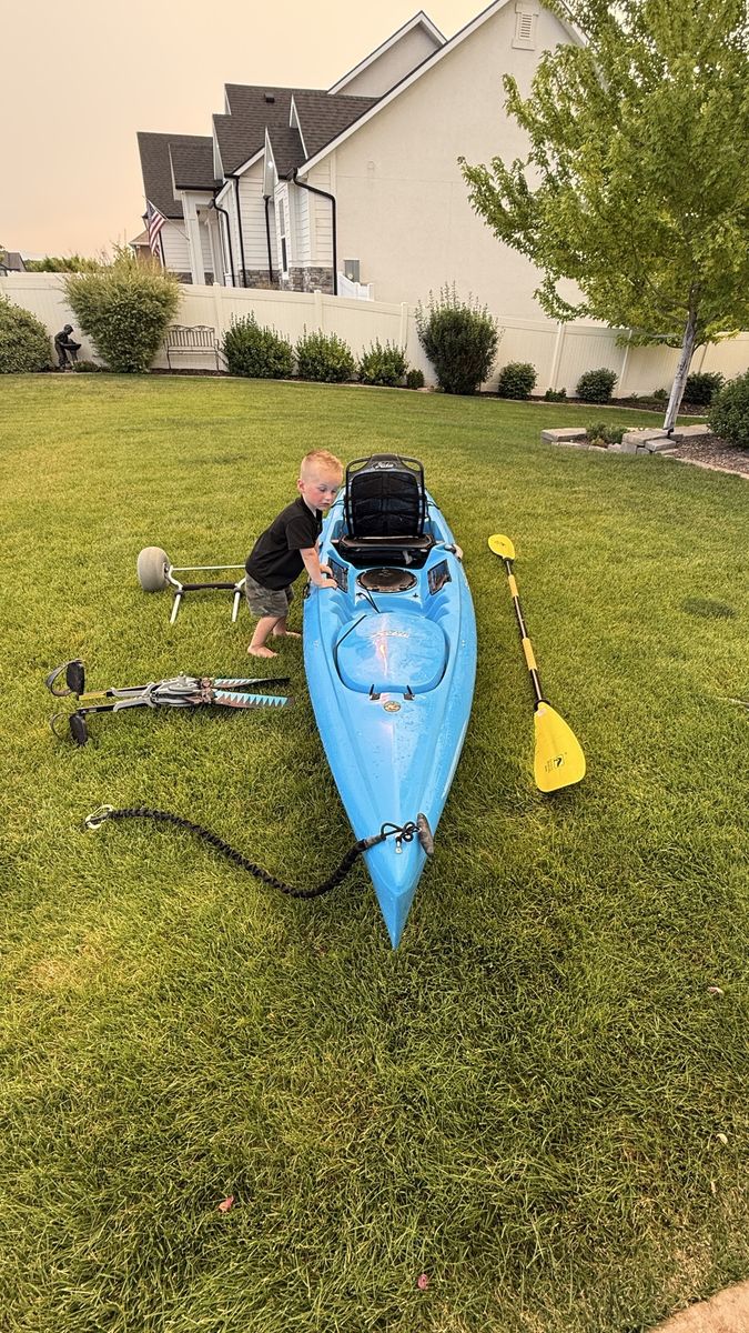 Top-of-the-line kayak