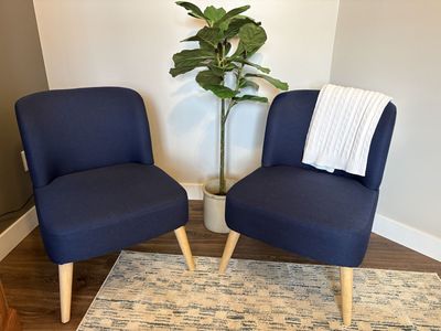 Modern Blue Chairs