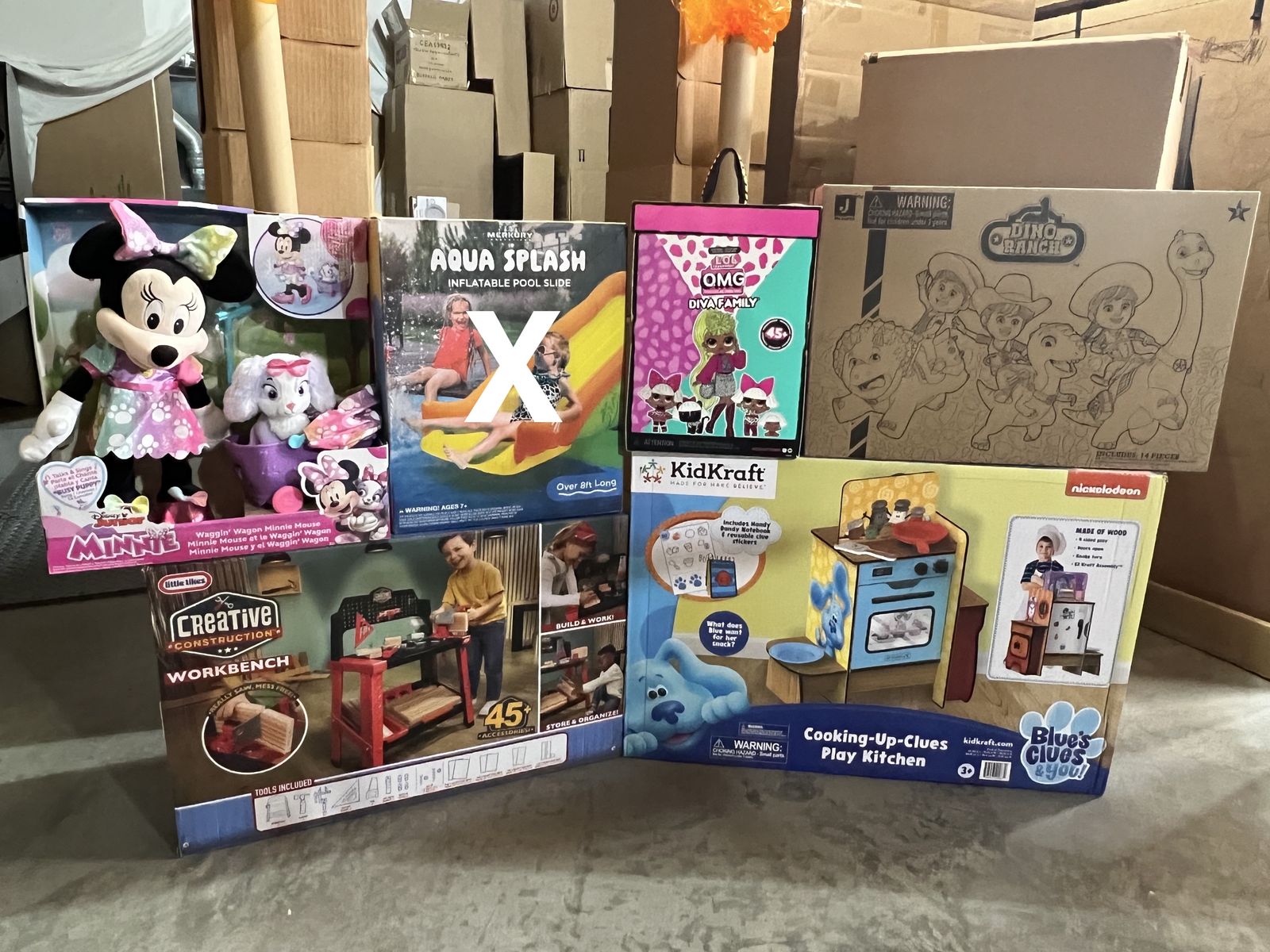 NEW: Disney Dino Ranch, Minnie Mouse, Little Tikes, LOL, Blue's Clues Toys