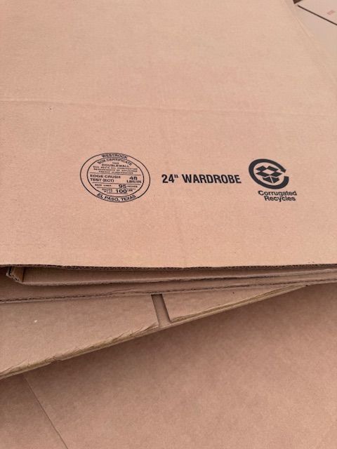 Assortment of Unused Moving Boxes
