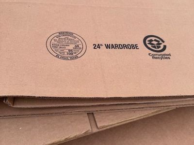 Assortment of Unused Moving Boxes
