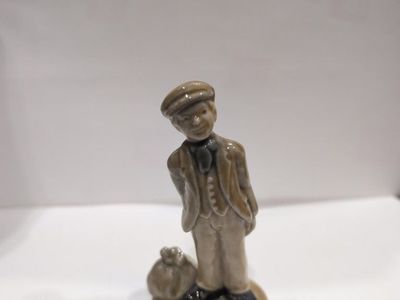 Vintage "Danbury" Figurine - Boy with Bag