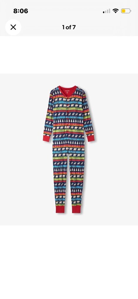 NEW Kids 4T Multicolor Whimsical Pajamas