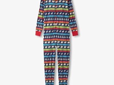 NEW Kids 4T Multicolor Whimsical Pajamas