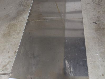3 Stainless Steel Sheets 84"x40"