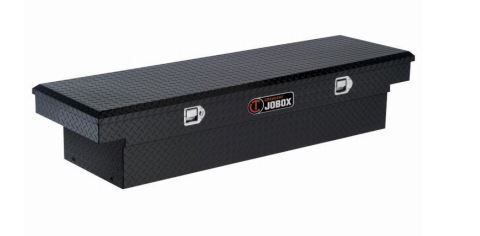 Delta Box Black Aluminum Tool Box GMC Durmax Dodge Cummins Ford Super Duty Part Number: 1-003002