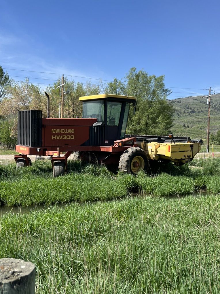 New Holland, HW 300 Swather