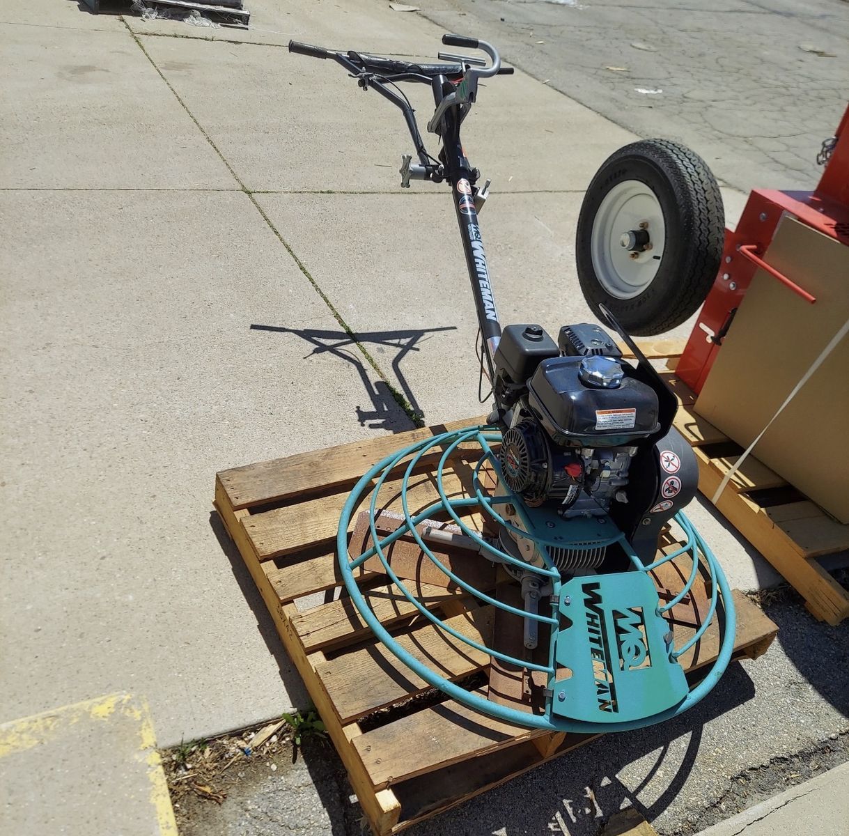 MQ Whiteman Concrete Trowel Machine - Power Trowel for Concrete Finishing