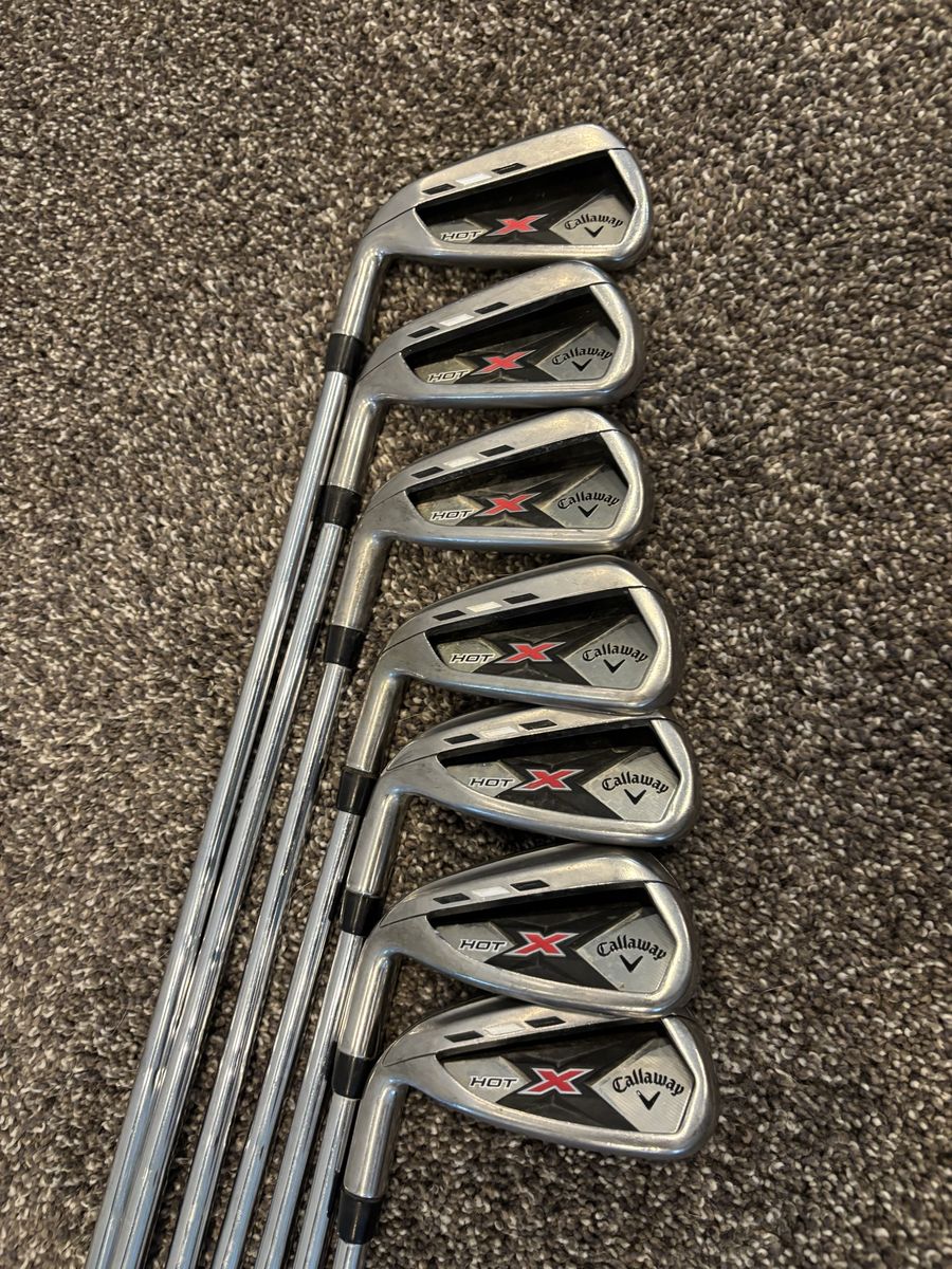 Left-Handed Callaway X Hot Iron Set (4-PW)
