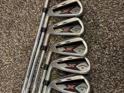 Left-Handed Callaway X Hot Iron Set (4-PW)
