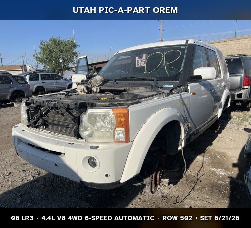 2006 Land Rover LR3 Parts - UTPAP Orem