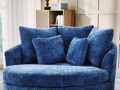 Deep Oversized Barrel Chair