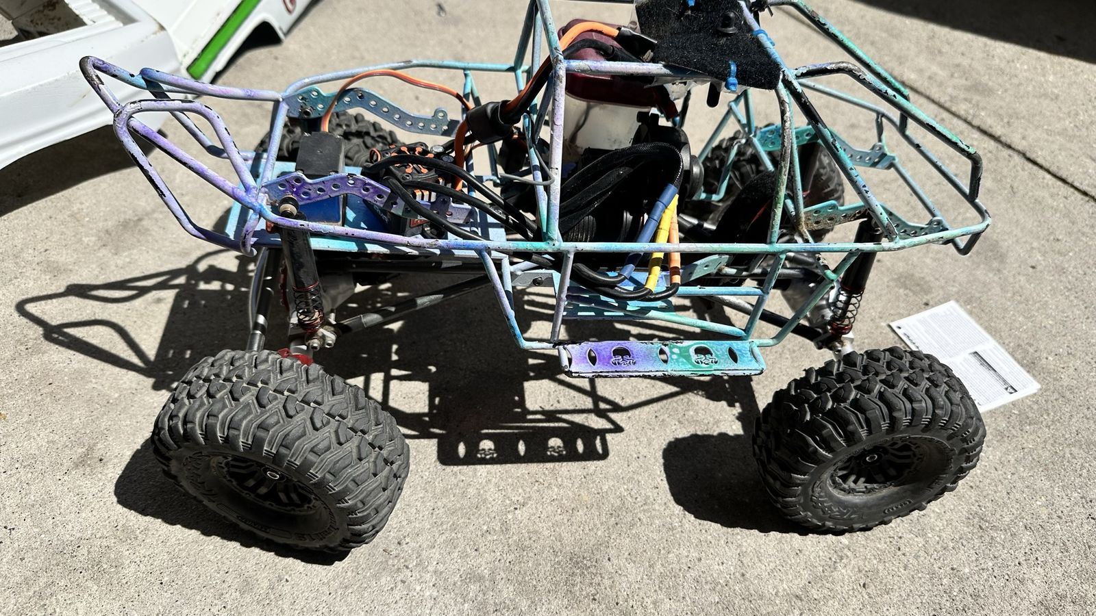 Rock Racer / Basher Metal Custom Cage Project