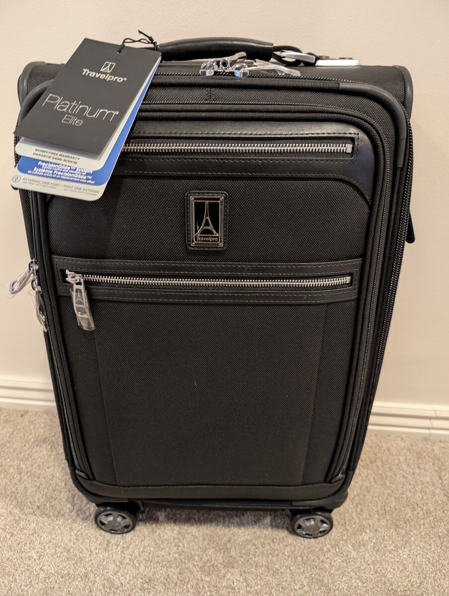 New With Tags -Travelpro Platinum Elite 21” Carry-On