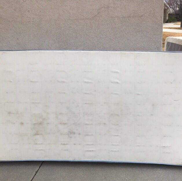 Two free twin mattress box springs - Address In Ad